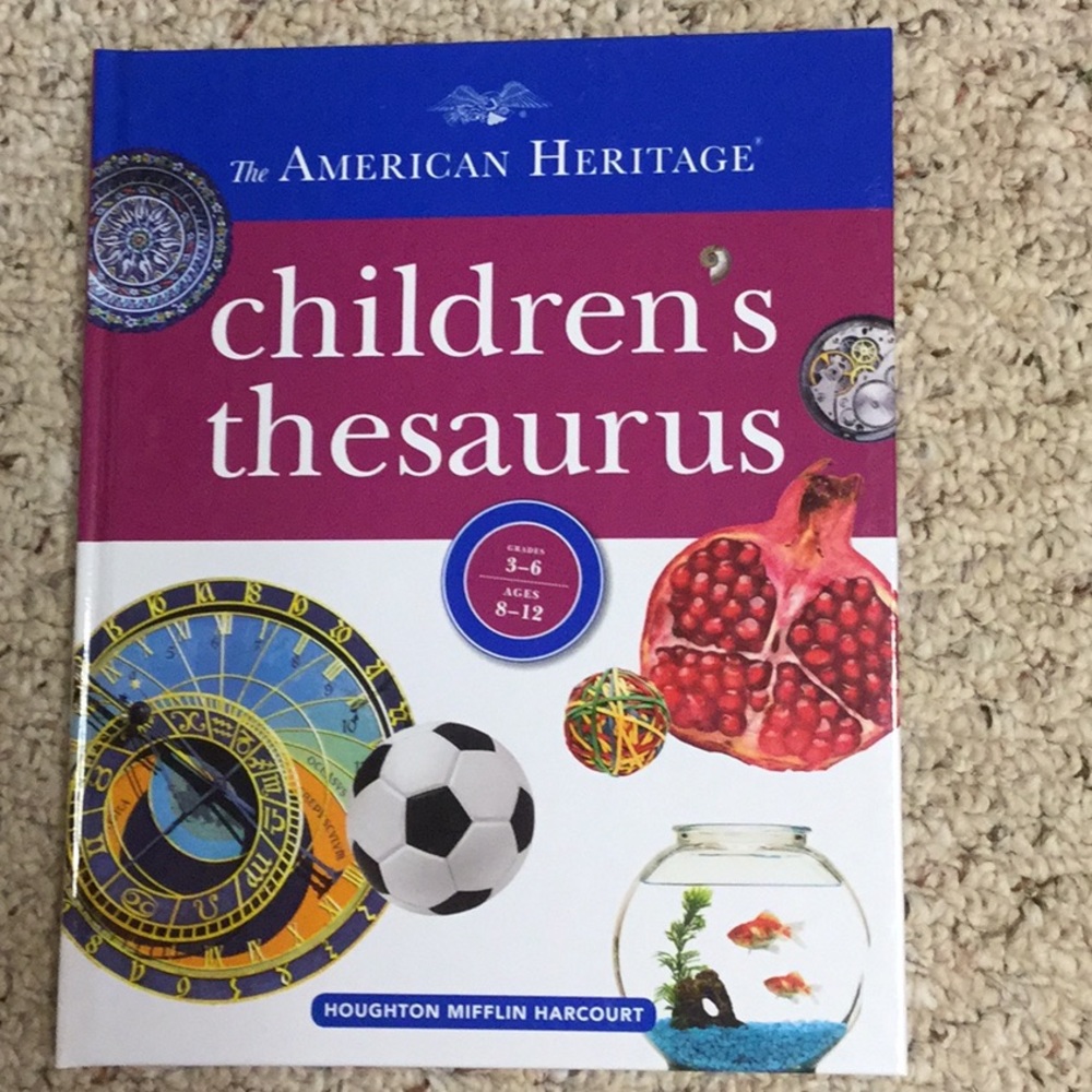 The American Heritage Children’s Thesaurus